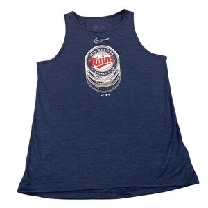 Nike Minnesota Twins MLB Baseball Club Dri-Fit‎ Tank Top Medium